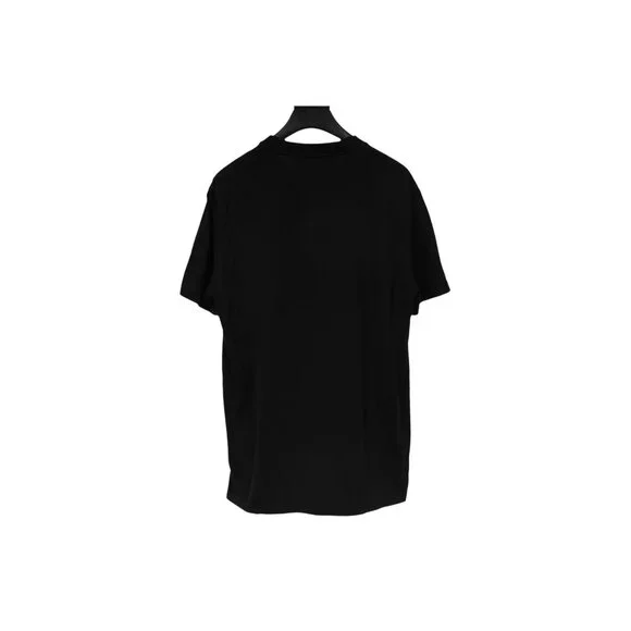 Givenchy Mens Double Arrow Cross T Shirt Size Medium Black Crewneck Cotton